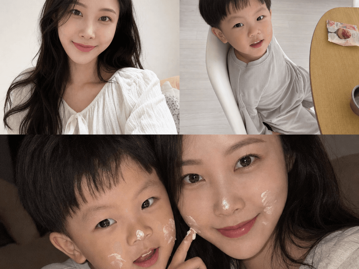 생크림 생일 투샷 입력 사진과 결과 예시