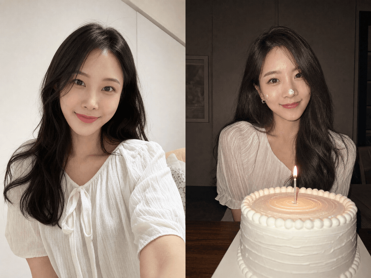 생크림 생일 사진 입력 사진과 결과 예시